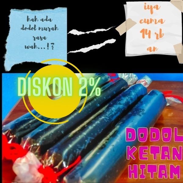 

DODOl DODOL KHAS BETAWI DODOL KETAN HITAM @1pcs:250gr. DODOL ORI DODOLDURIAN DODOLWAJIK WAJIK DODOL KETAN HITAM DODOL