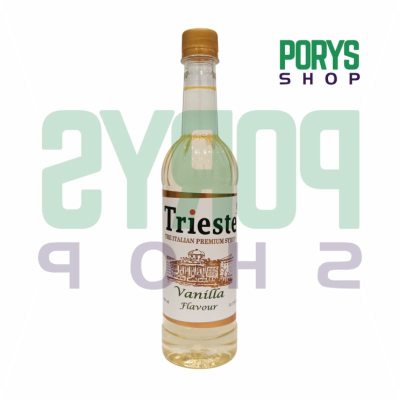 

Syrup TRIESTE Vanilla - Sirup Rasa Vanila 650ml