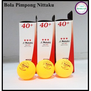 BOLA PIMPONG BOLA TENIS MEJA NITTAKU