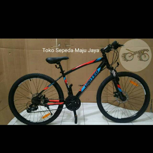  Sepeda  gunung  MTB  26 united  monanza  3 00  murah berkualitas 