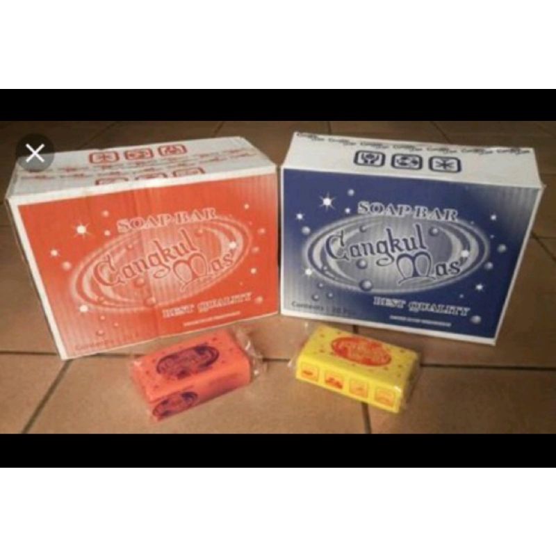 

Sabun Batang Cangkul Mas 1 Dus isi 20 pcs | Warna Merah, warna kuning atau campur
