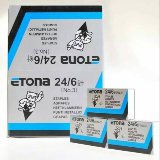 

Isi Staples Etona no. 3 24/6