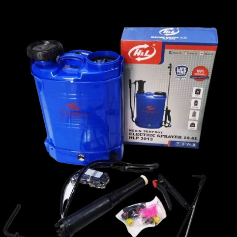 Alat Semprot Desinfektan & sprayer hama 2in1 Elektrik & Manual 13.5L H&L Semprotan Pupuk Padi 13.5Li