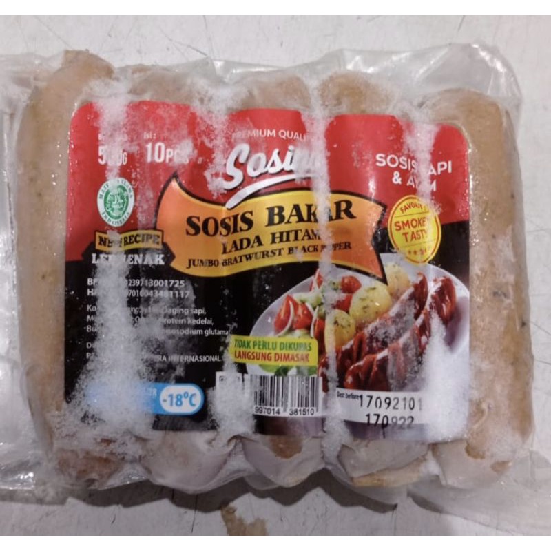 

sosis bakar sosina 500gr