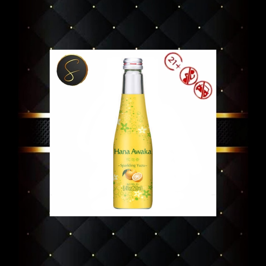 OZEKI HANA AWAKA SPARKLING YUZU SAKE 250ML