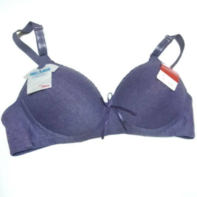 Bra Sorex Melange 11106 Tanpa Kawat Size 34 36 38 40 / Bh Wanita Sorex 11106 Melange Busa Sedang