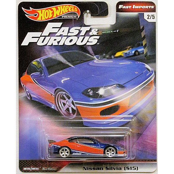 Diecast Hot Wheels NISSAN SILVIA S15 Hotwheels HW FAST IMPORTS FNF A Fast and Furious Mobil Mainan