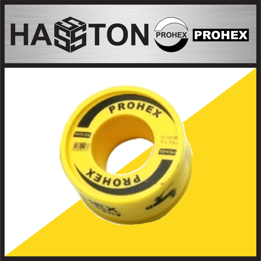 

HASSTON Seal Tape 1 x 10 Kuning (3530-002)