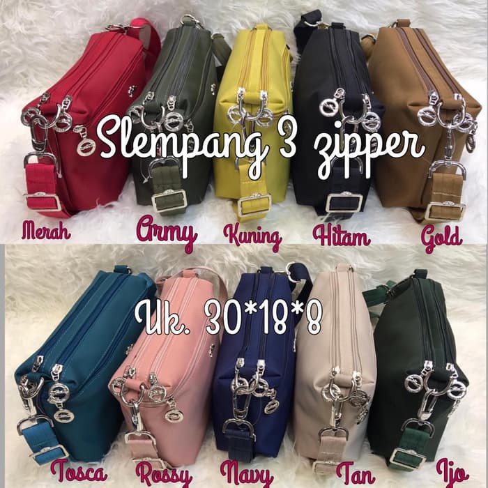 Tas Selempang Cewek Mokamula Feeble Bag Slingbag Cewek Kuliah Can NX927 Tas Selempang 3 Ruang Terb