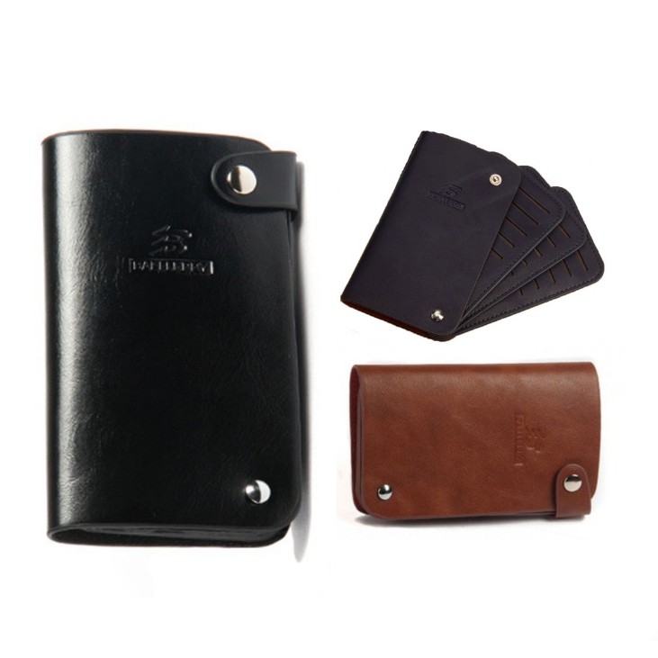 Dompet Kartu Kredit, ATM, Kartu Nama Impor #Y20200  Korea Fashion Card Holder ATM Wallet