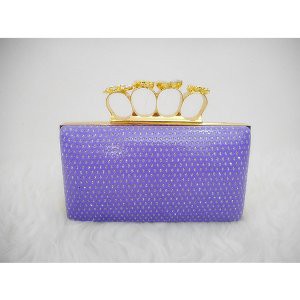 Jual Tas Pesta Wanita Clutch Import Murah 19965 Ungu Murah