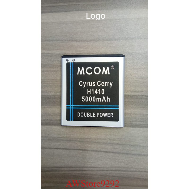 Mcom Battery Batre Baterai Double Power Mcom Cyrus Cerry H1410