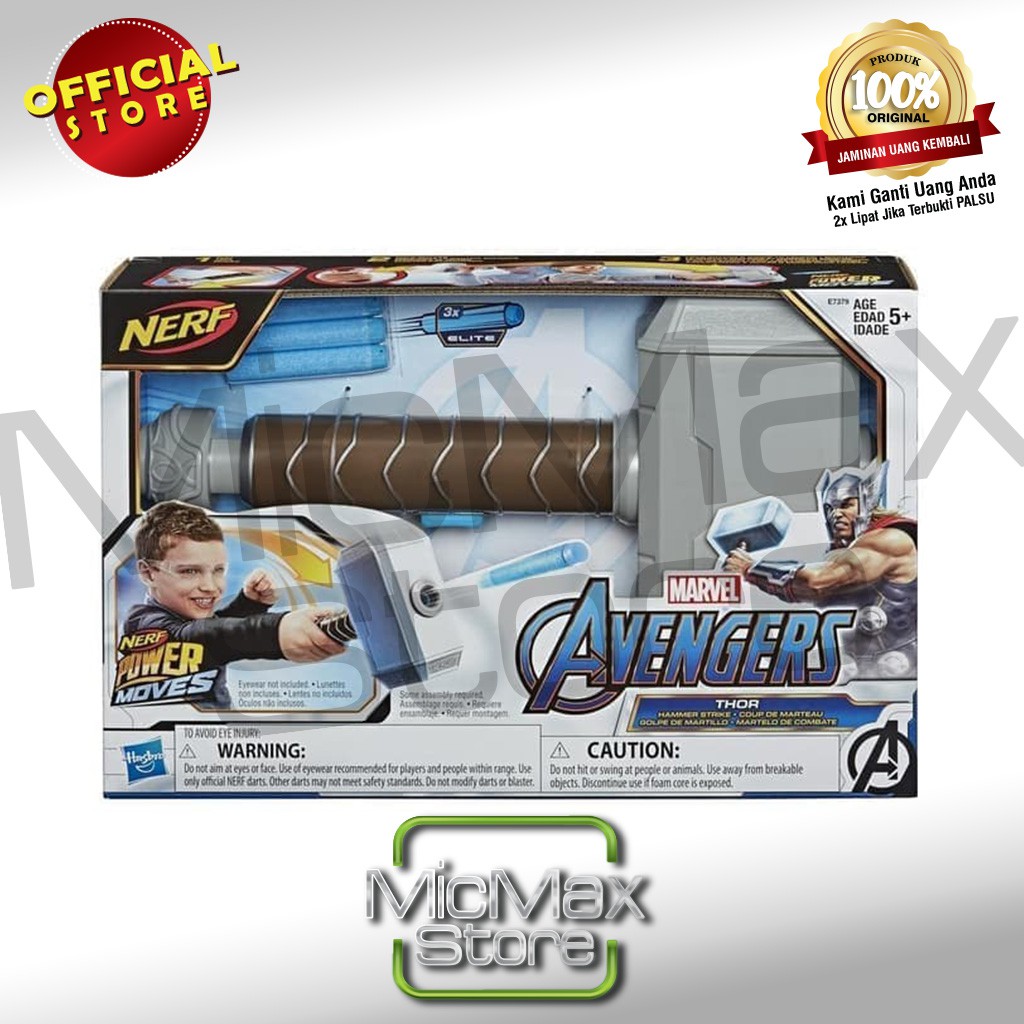 Jual Nerf Marvel Avengers Power Moves 