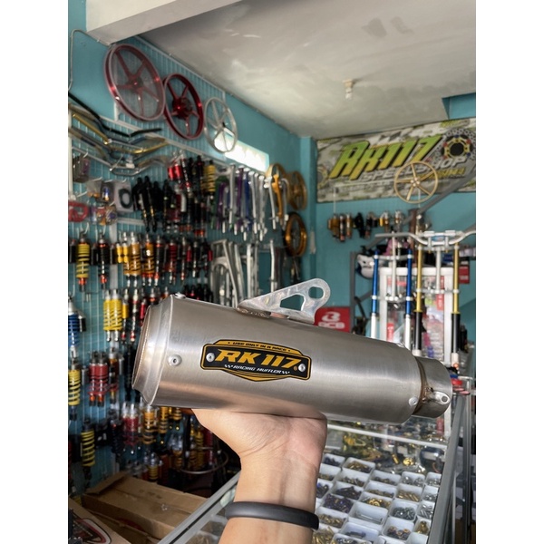 slincer rk117 racing muffler tipe gp one
