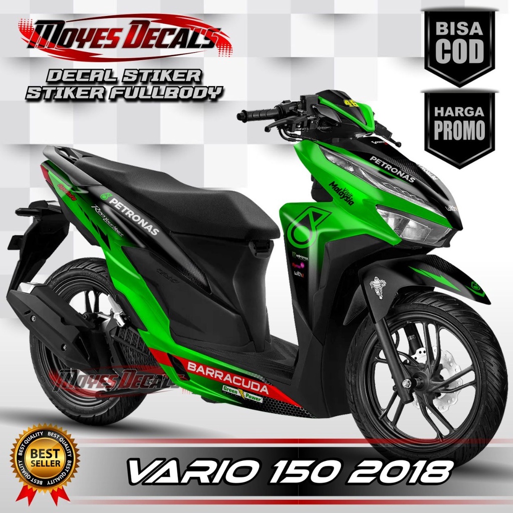 (BISA COD) Promo Decal Sticker Vario led 125 150 full body - Dekal Stiker Striping lis Vario 2015/20