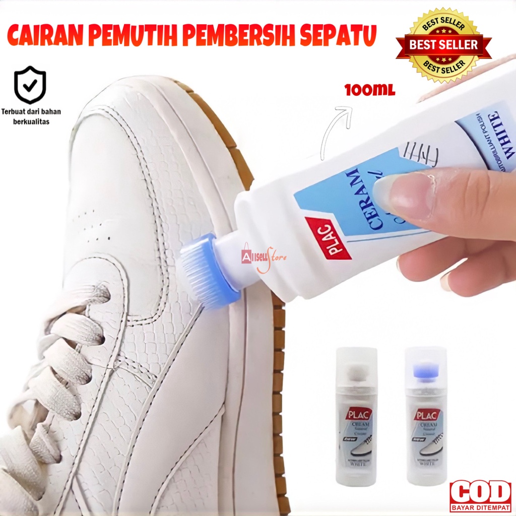 ( BISA COD ) PROMO CAIRAN PEMBERSIH SEPATU / PEMUTIH SEPATU AJAIB / SEMIR SEPATU PUTIH / PEMUTIH SEPATU / CLEANER SHOES WHITENING