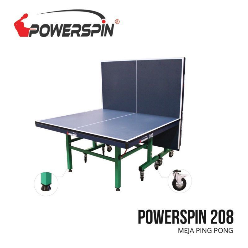 Meja Pingpong / Pimpong / Tenis Meja POWER SPIN 208 ORIGINAL