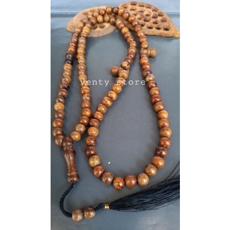 Tasbih gaharu kayu gaharu asli 8mm tasbih99 gaharu buaya gaharu Kalimantan gaharu buaya