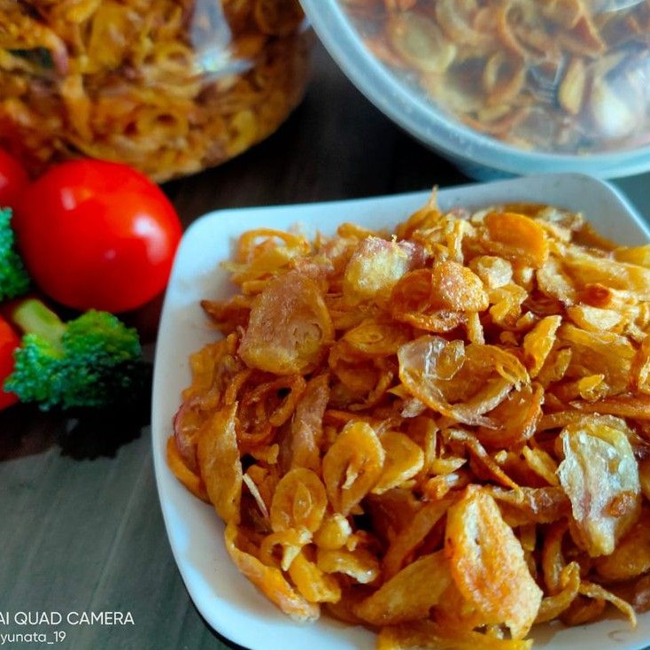 

bawang goreng MURNI tanpa campuran 300 gr #bawanggorengasli #bawanggorengrenyah #brambanggoreng
