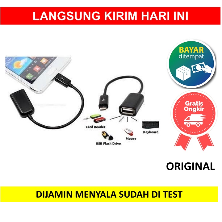 Kabel OTG Android / Cable Usb OTG Micro otg