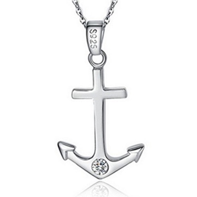 925 Perak Liontin Untuk Wanita Kemudi (Tanpa rantai) Perhiasan Fashion