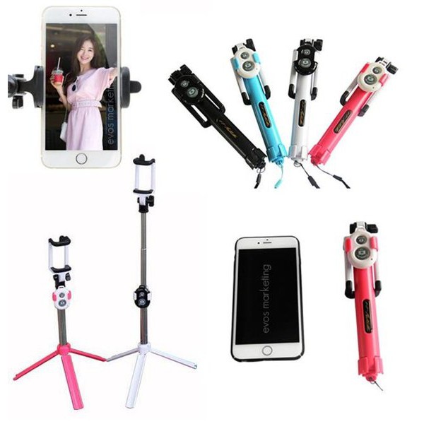 R3 Tongsis + Remot Tripod Tongsis 3 in 1 Remote Bluetooth