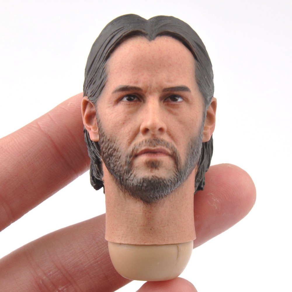 1 6 Scale Keanu Reeves Head Sculpt John Wick For 12 Action Figure Action Figures Lenka Creations Military Toys