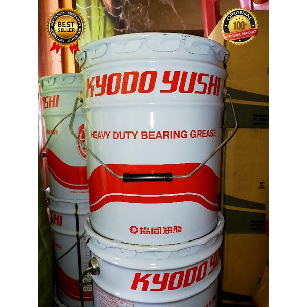 BEARING GREASE KYODO YUSHI 15KG HEAVY Duty Minyak Gemuk / Pelumas / Stempet Serbaguna / GEMUK KYD
