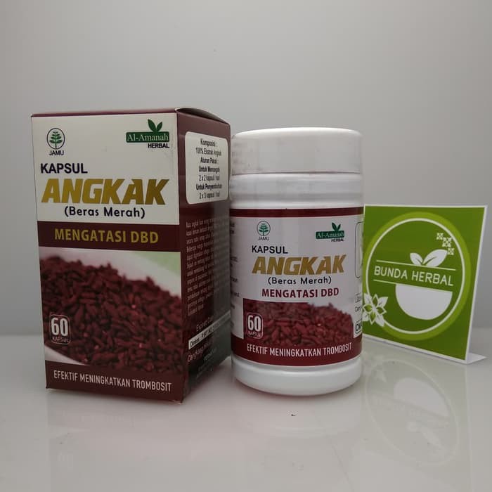 

Kapsul Angkak Beras Merah DBD Amanah Herbal