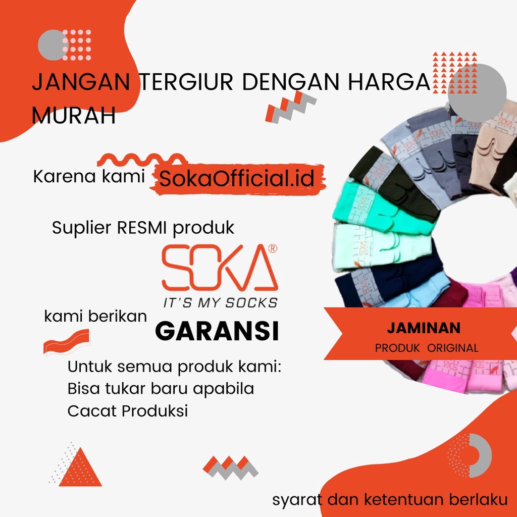Kaos Kaki Pria Soka Mensock Batik Curigo