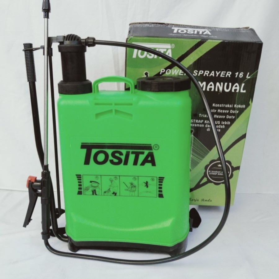 [COD] SPRAYER ALAT SEMPROT HAMA DISINFEKTAN MANUAL ELEKTRIK 2IN1 TOSITA 5 LITER - 16 LITER KUALITAS 