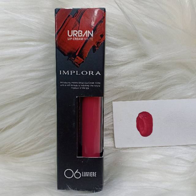 IMPLORA LIP CREAM MATTE URBAN READY | BPOM