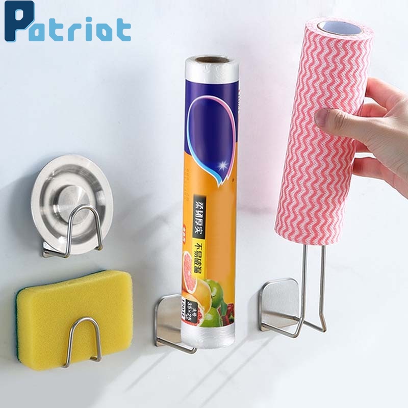 Kitchen Self Adhesive Sink Drain Drying Sponges Storage Holder for Kitchen