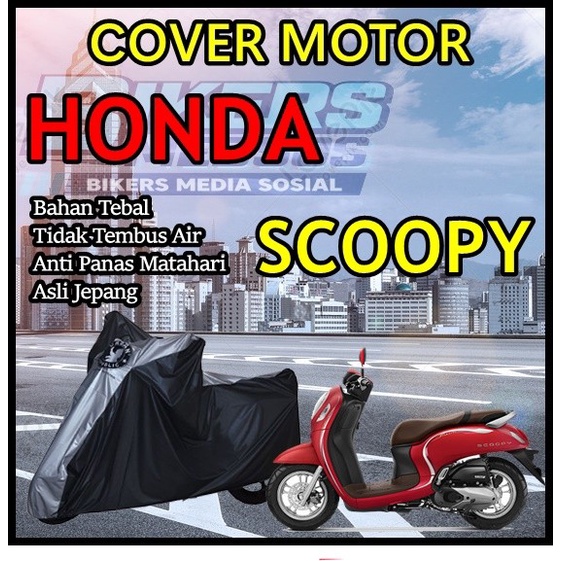 Jas Hujan Motor Honda Scoopy / Sarung Selimut Motor Skupi