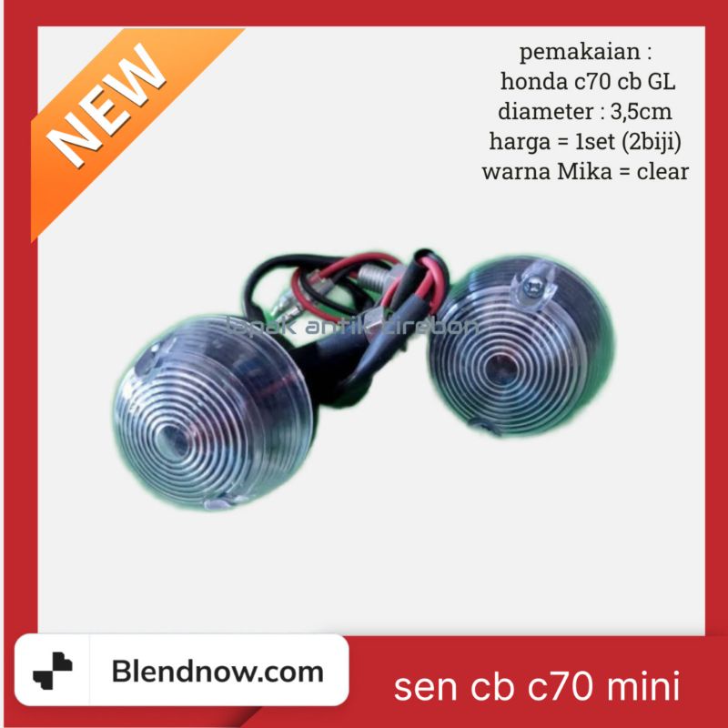 Sen Sein riting honda CB 100 mini kecil impor