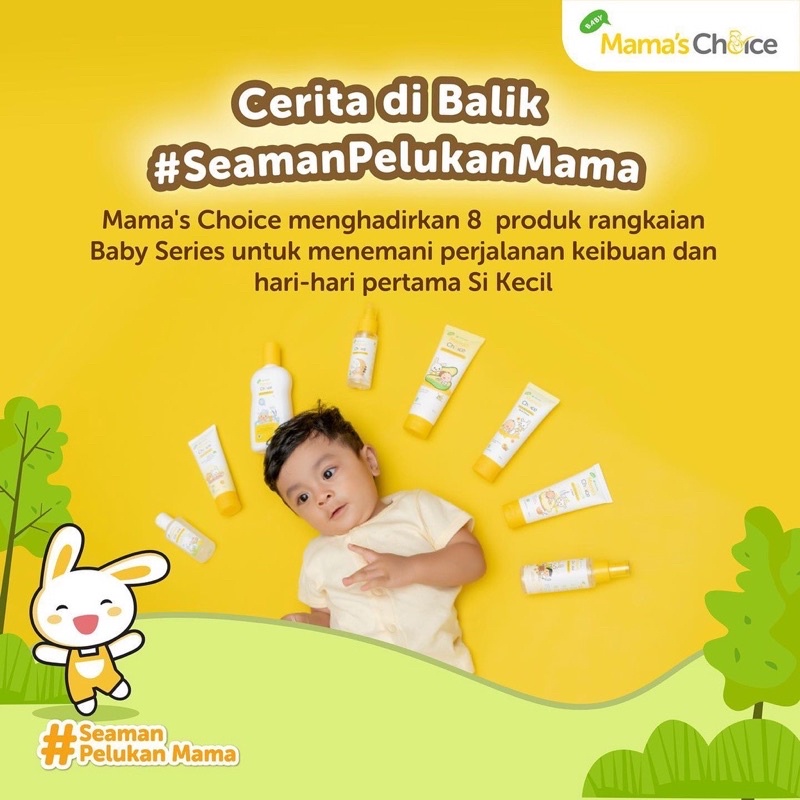 Mama's Choice Natural Series (Hair/BodyWash/Hand Gel/ Rash Cream/ Skin Lotion/Calming Tummy Oil) n