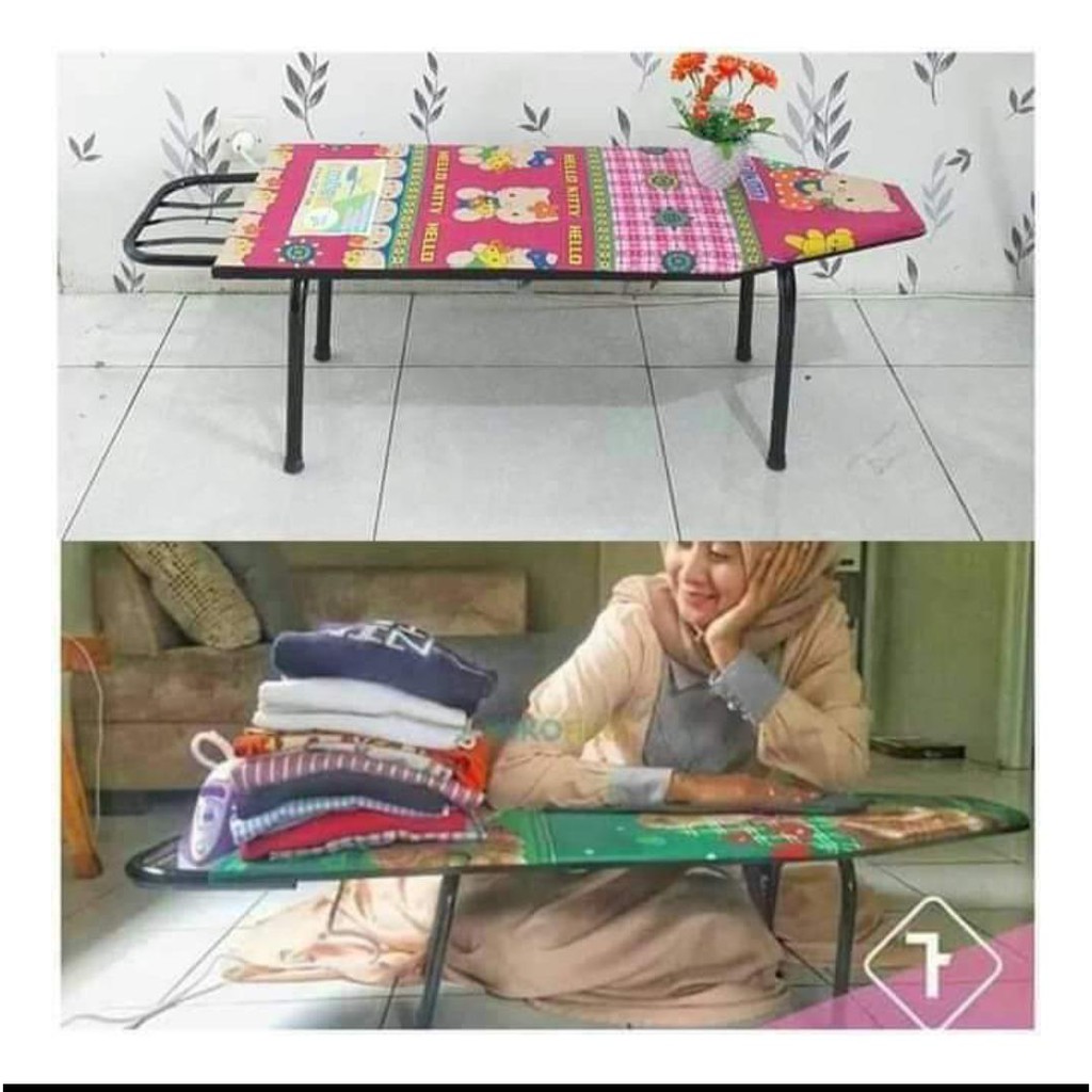 Meja Setrika Lipat Duduk MEJADWAL Meja Setrika Lipat Duduk MEJADWAL