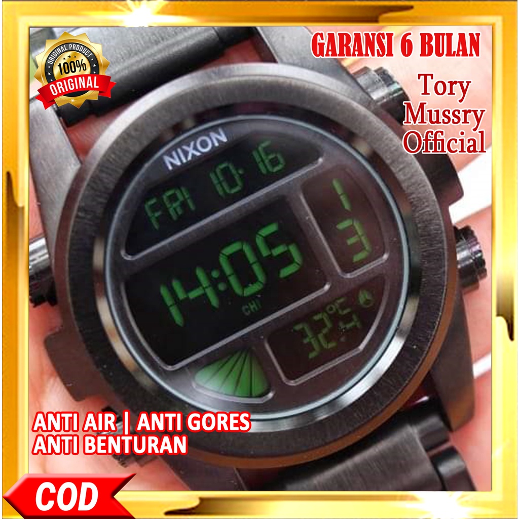 【NIXON】JAM TANGAN PRIA NEW ANTI AIR MEWAH BISNIS TERBARU ORIGINAL NIXON TIME WATCH MAN SPORT DIGITAL