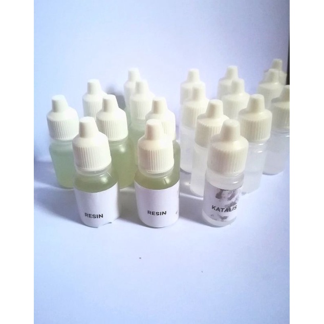 

Resin Super Bening + katalis Lem Ring Guide Bening