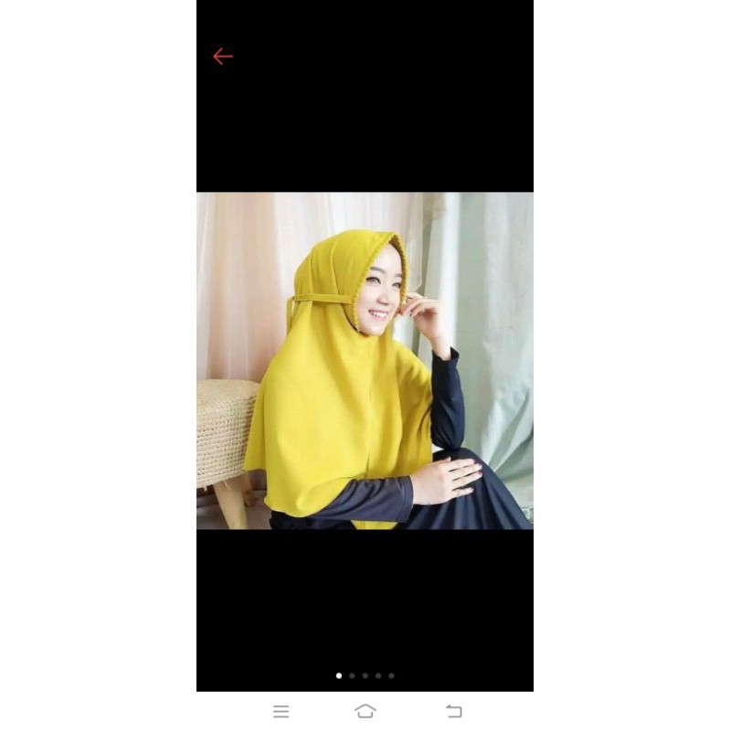 hijab bergo maryam lipit/ bergo Maryam lipit gerigi