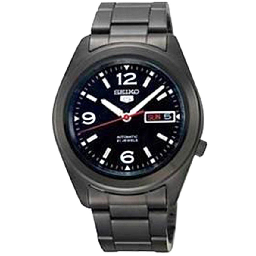 Seiko 5 Automatic - Jam Tangan Pria - Hitam - Stainless Steel - 97MKNS-88