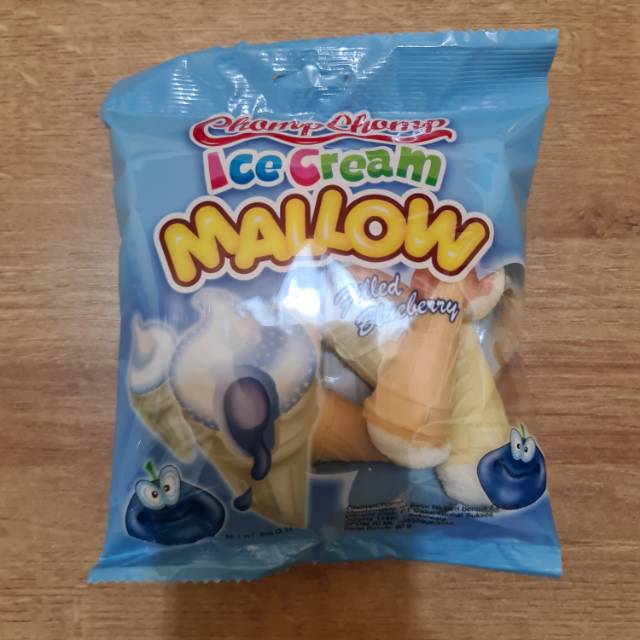 

Chomp Chomp Ice Cream Mallow Filled Grape 60g