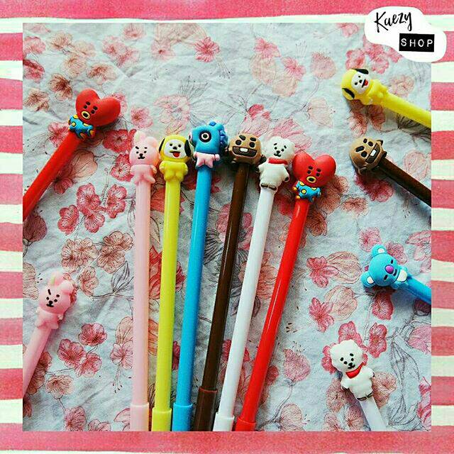 

Pulpen cair motif BT21