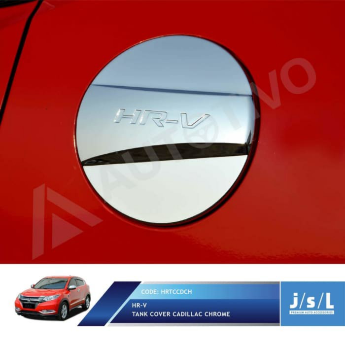 Honda HRV Cover Tutup Bensin Model Cadillac HRV 2016-2023Chrome - KHAIRUN