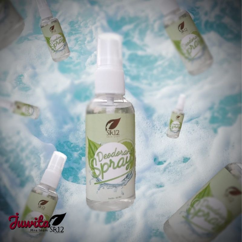 DEODORANT SPRAY SR12/ penghilang bau badan/bau kaki/ bau helm