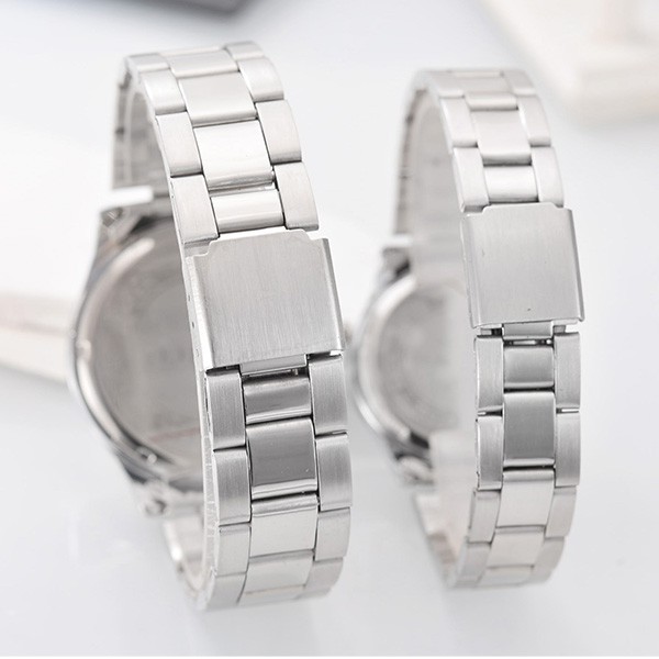 Bonico Jam Tangan Couple Pria Dan Wanita (Sepasang) BNC-5896GL-SB Stainless Steel Case-5