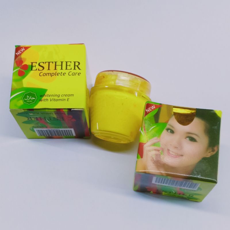 NEW - CREAM ESTHER COMPLETE CARE WHITENING CREAM ESTER GENTONG [ ECER ]