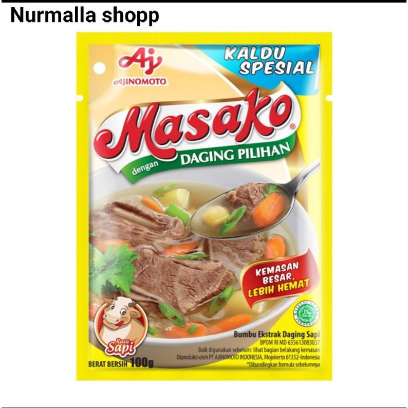 MASAKO (100 GR) BUMBU KALDU PENYEDAP RASA