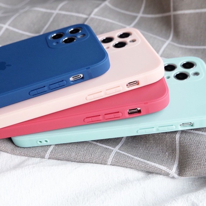 CASE EDGE MATTE SILICONE WITH LENS COVER IPHONE X/XS