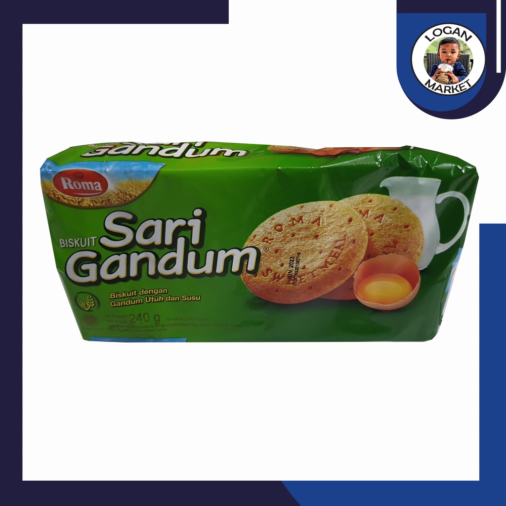 

Roma Biskuit Sari Gandum Original Family Pack 240gram 240 gram